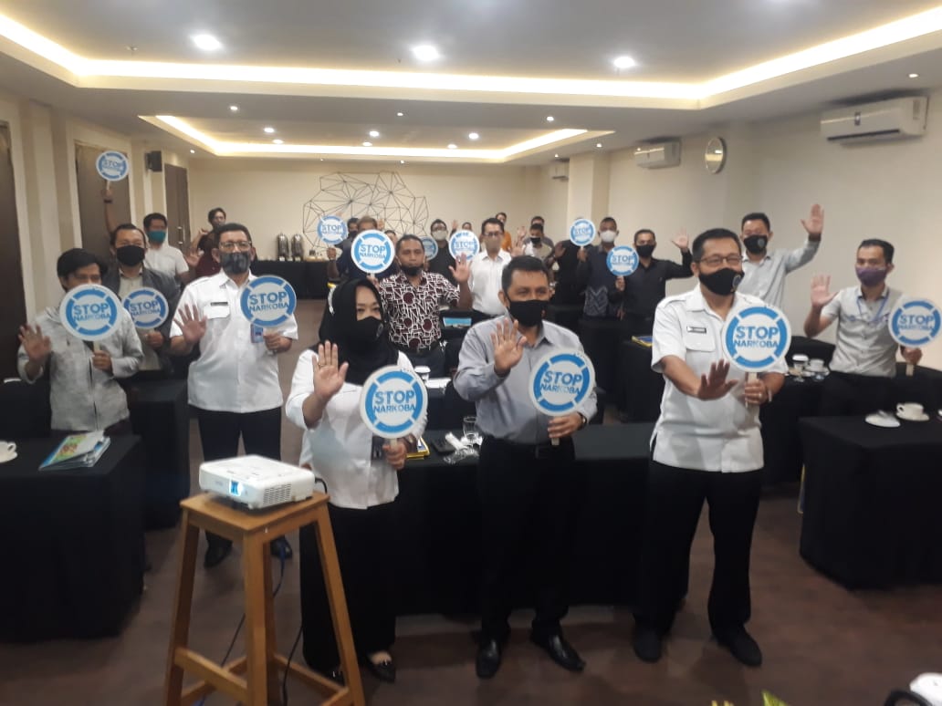 Ajak Penguasa Hotel BNNK Banjarmasin lakukan Sosialisasi P4GN Ajak Penguasa Hotel BNNK Banjarmasin lakukan Sosialisasi P4GN