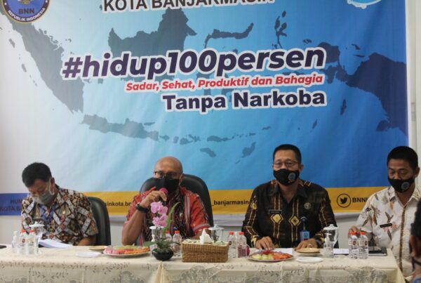 Kunjungan Kerja Kepala BNNP Kalimantan Selatan