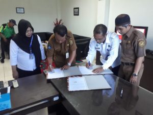 PERJANJIAN KERJASAMA BNN KOTA BANJARMASIN DENGAN SEKOLAH
