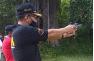 Latihan Menembak Kepala BNN Kota Banjarmasin Latihan Menembak Kepala BNN Kota Banjarmasin