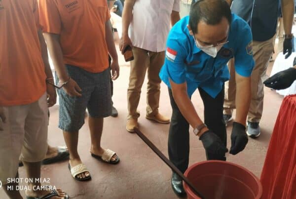 Pemusnahan Barang Bukti