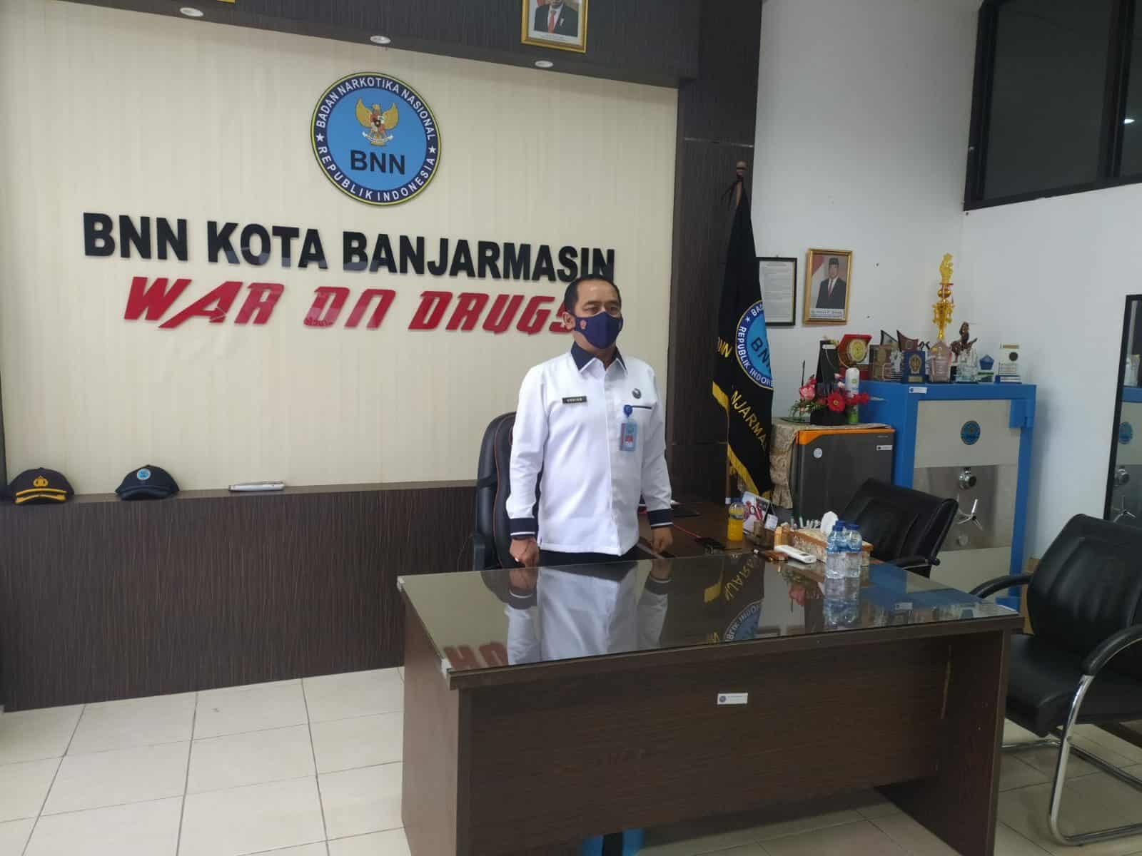 Rapat Kerja BNN Kota Banjarmasin secara Virtual Rapat Kerja BNN Kota Banjarmasin secara Virtual