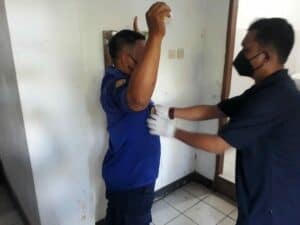 Tes Urine di kantor Satuan Polisi Pamong Praja dan Pemadam Kebakaran