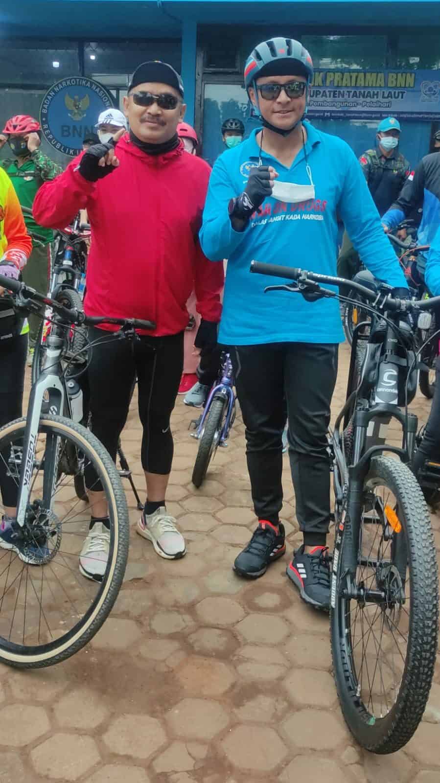 Gowes Bersama BNN SeKalsel Konsep Otomatis